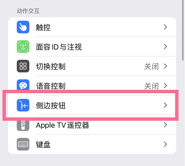 蒋场镇苹果14维修店分享iPhone14 Plus侧键双击下载功能关闭方法 